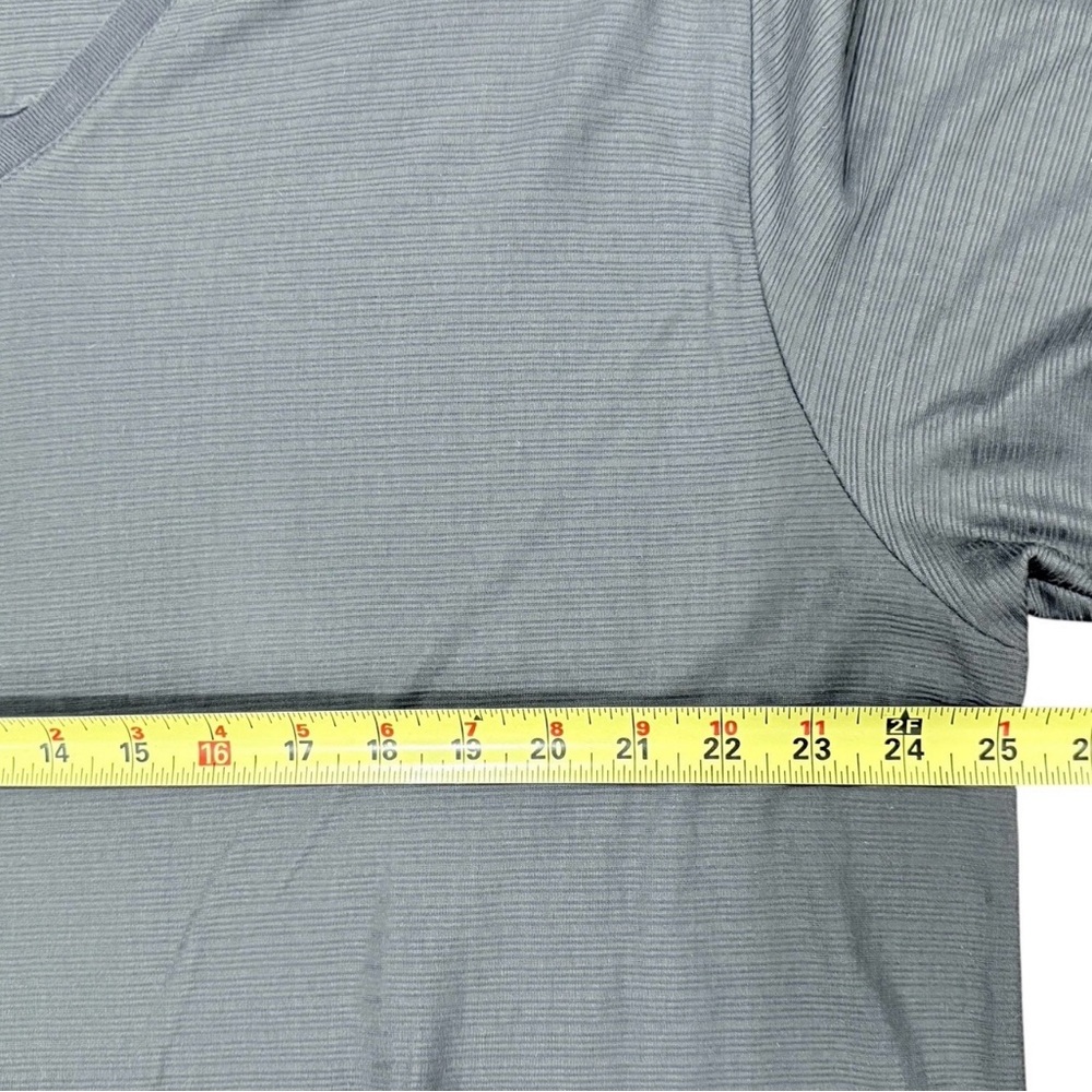 Joseph Joe Abboud Mens V-Neck T-Shirt Blue Gray Size XXL - Picture 7 of 7